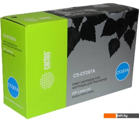  - Картриджи для принтеров и МФУ CACTUS CS-CF287A (аналог HP CF287A) - CS-CF287A (аналог HP CF287A)