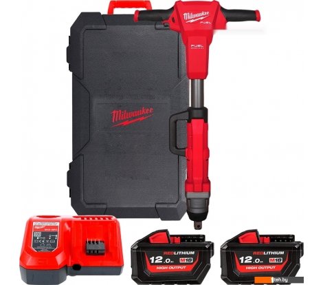  - Шуруповерты, гайковерты, электроотвертки Milwaukee M18 FUEL M18FHIWF1R-122C 4933493141 (с 2-мя АКБ, кейс) - M18 FUEL M18FHIWF1R-122C 4933493141 (с 2-мя АКБ, кейс)