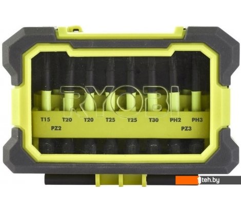  - Биты, головки, насадки, держатели RYOBI RAK10MSDI (10 предметов) - RAK10MSDI (10 предметов)