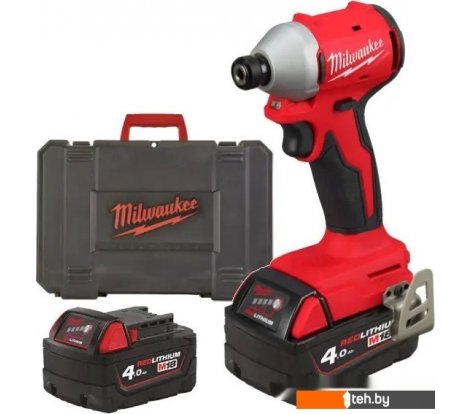  - Шуруповерты, гайковерты, электроотвертки Milwaukee M18 M18BLIDRC-402C 4933492840 (с 2-мя АКБ, кейс) - M18 M18BLIDRC-402C 4933492840 (с 2-мя АКБ, кейс)