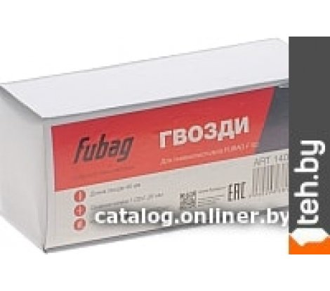  - Скобы, штифты, гвозди забивные Fubag 140104 - 140104