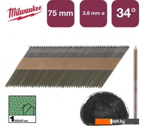  - Гвозди Milwaukee 4932492602 (2200 шт) - 4932492602 (2200 шт)