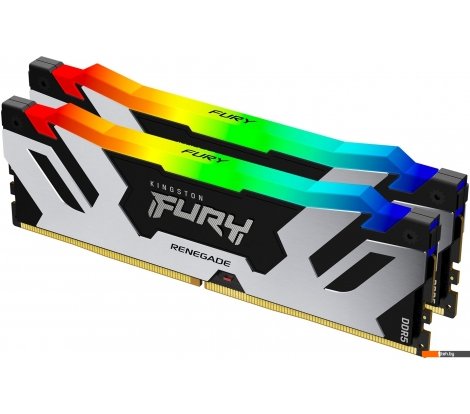  - Оперативная память Kingston FURY Renegade RGB 2x24ГБ DDR5 7200МГц KF572C38RSAK2-48 - FURY Renegade RGB 2x24ГБ DDR5 7200МГц KF572C38RSAK2-48