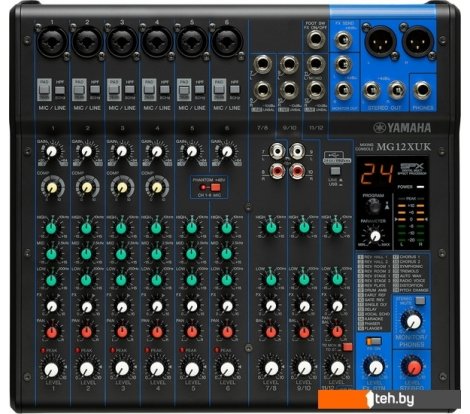 - Микшерные пульты и консоли Yamaha MG12XUK - MG12XUK