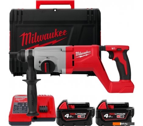 - Перфораторы Milwaukee M18 M18BLHACD26-402X 4933492480 (с 2-мя АКБ, кейс) - M18 M18BLHACD26-402X 4933492480 (с 2-мя АКБ, кейс)