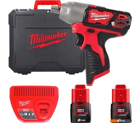  - Шуруповерты, гайковерты, электроотвертки Milwaukee M12 M12BIW12-202C 4933447133 (с 2-мя АКБ, кейс) - M12 M12BIW12-202C 4933447133 (с 2-мя АКБ, кейс)