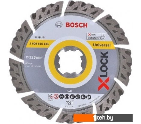  - Отрезные диски Bosch X-Lock Best Universal 2608615161 - X-Lock Best Universal 2608615161