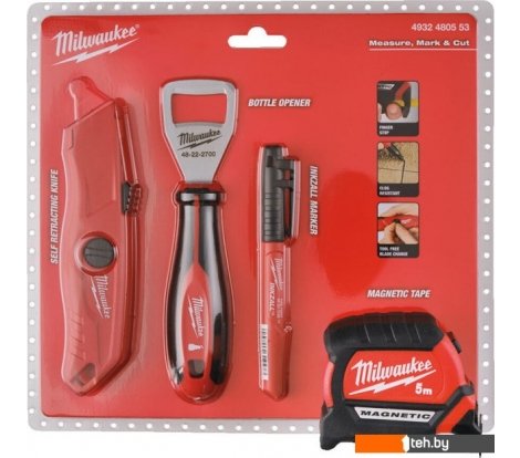  - Наборы инструментов Milwaukee 4932480553 (4 предмета) - 4932480553 (4 предмета)