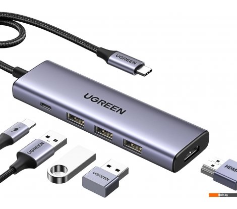  - USB-хабы и док-станции Ugreen CM511 15596 - CM511 15596