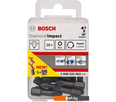  - Биты, головки, насадки, держатели Bosch 2608522062 - 2608522062