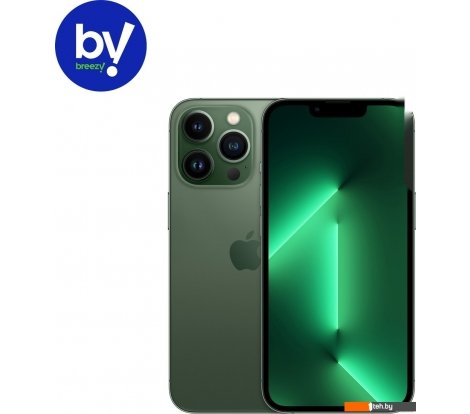  - Мобильные телефоны Apple iPhone 13 Pro 128GB Восстановленный by Breezy, грейд A (альпийский зеленый) - iPhone 13 Pro 128GB Восстановленный by Breezy, грейд A (альпийский зеленый)
