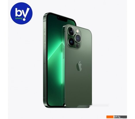  - Мобильные телефоны Apple iPhone 13 Pro 128GB Восстановленный by Breezy, грейд A (альпийский зеленый) - iPhone 13 Pro 128GB Восстановленный by Breezy, грейд A (альпийский зеленый)