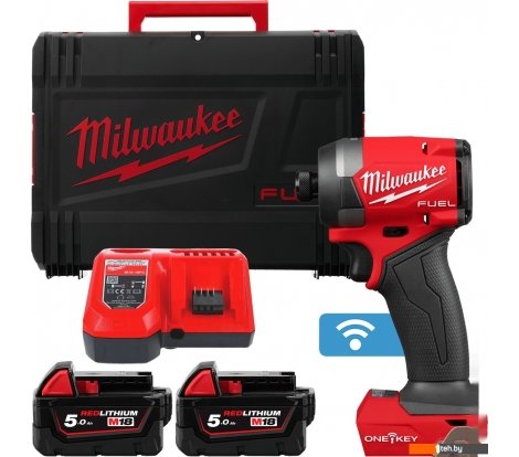  - Шуруповерты, гайковерты, электроотвертки Milwaukee M18 FUEL M18ONEID3-502X 4933492804 (с 2-мя АКБ, кейс) - M18 FUEL M18ONEID3-502X 4933492804 (с 2-мя АКБ, кейс)