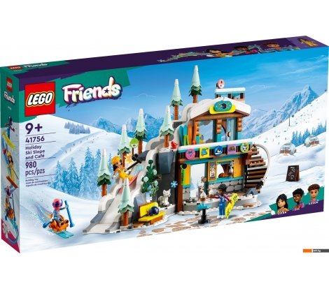  - Конструкторы LEGO Friends 41756 Каникулы: Лыжная трасса и кафе - Friends 41756 Каникулы: Лыжная трасса и кафе