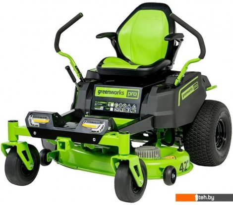  - Газонокосилки Greenworks Zero Turn CrossoverT GC82ZT107 7404107 (без АКБ) - Zero Turn CrossoverT GC82ZT107 7404107 (без АКБ)