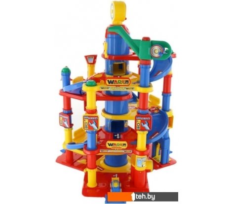  - Детские автотреки, трассы Полесье Паркинг 7-уровневый с автомобилями 37848 - Паркинг 7-уровневый с автомобилями 37848