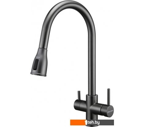  - Смесители Paulmark Lange La214212-GM (вороненая сталь) - Lange La214212-GM (вороненая сталь)