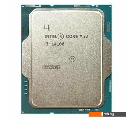  - Процессоры Intel Core i3-14100 - Core i3-14100