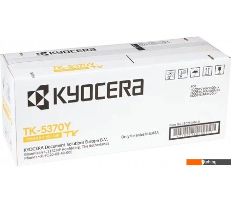  - Картриджи для принтеров и МФУ Kyocera ТК-5370Y - ТК-5370Y