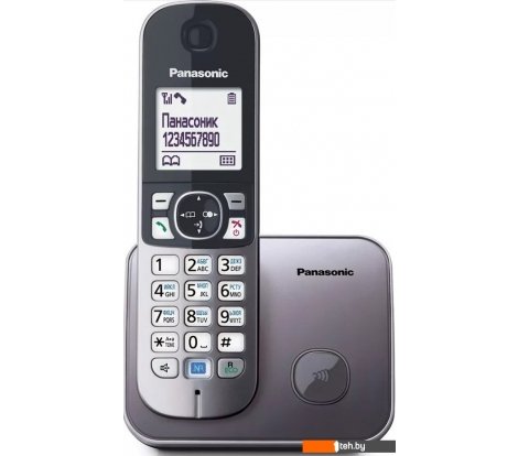  - Радиотелефоны DECT Panasonic KX-TG6811UAM - KX-TG6811UAM