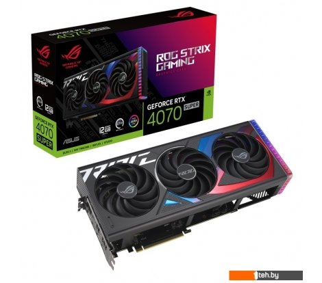  - Видеокарты ASUS ROG Strix GeForce RTX 4070 Super 12GB GDDR6X OC Edition ROG-STRIX-RTX4070S-O12G-GAMING - ROG Strix GeForce RTX 4070 Super 12GB GDDR6X OC Edition ROG-STRIX-RTX4070S-O12G-GAMING