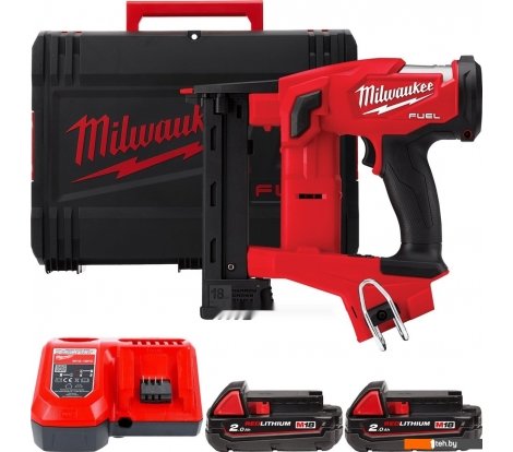  - Скобозабиватели, гвоздезабиватели, степлеры Milwaukee M18 FNCS18GS-202X Fuel 4933471940 (с 2-мя АКБ, кейс) - M18 FNCS18GS-202X Fuel 4933471940 (с 2-мя АКБ, кейс)