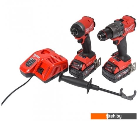  - Наборы электроинструментов Milwaukee M18 ONEPP2A3-502X 4933493244 (шуруповерт, винтоверт, 2 АКБ, кейс) - M18 ONEPP2A3-502X 4933493244 (шуруповерт, винтоверт, 2 АКБ, кейс)