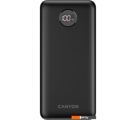  - Портативные зарядные устройства Canyon PB-2002 20000mAh (черный) - PB-2002 20000mAh (черный)