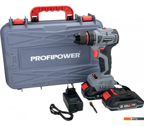 - Шуруповерты, гайковерты, электроотвертки Profipower MKBL-18B (с 2-мя АКБ, кейс) - MKBL-18B (с 2-мя АКБ, кейс)