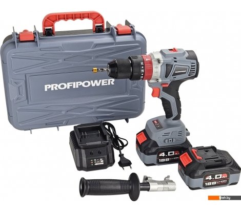 - Шуруповерты, гайковерты, электроотвертки Profipower MKDHP-18V (с 2-мя АКБ, кейс) - MKDHP-18V (с 2-мя АКБ, кейс)