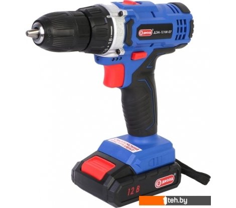  - Шуруповерты, гайковерты, электроотвертки ДИОЛД ДЭА-12ЛИ-07 10022146 (с 2-мя АКБ, кейс) - ДЭА-12ЛИ-07 10022146 (с 2-мя АКБ, кейс)