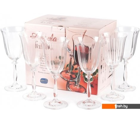 - Стаканы, бокалы, рюмки Bohemia Crystal Angela 40600/1/350 - Angela 40600/1/350