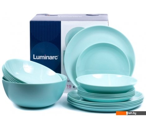  - Тарелки, салатники, блюда и наборы Luminarc Diwali Light Turquoise P2947 - Diwali Light Turquoise P2947