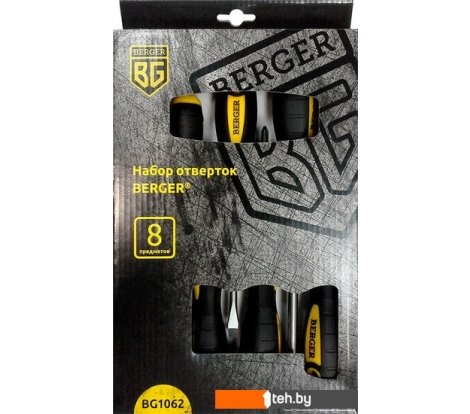  - Наборы инструментов Berger BG1062 (8 предметов) - BG1062 (8 предметов)