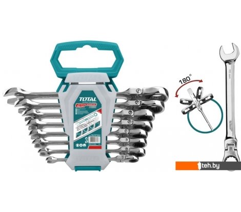  - Наборы инструментов Total THT102RK586 (8 шт) - THT102RK586 (8 шт)
