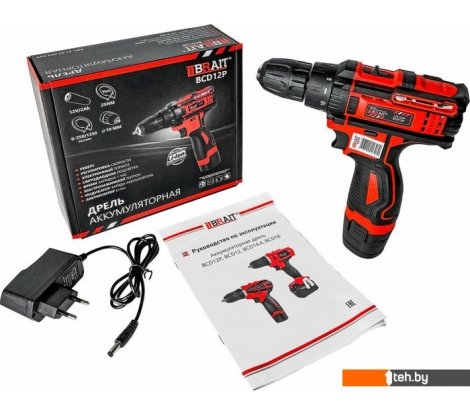  - Шуруповерты, гайковерты, электроотвертки Brait BCD12P 21.01.003.049 (с 1-им АКБ) - BCD12P 21.01.003.049 (с 1-им АКБ)