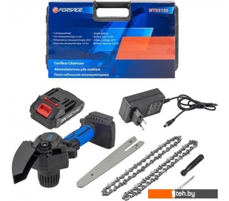 - Цепные электро- и бензопилы FORSAGE F-WT03156 (с 1-им АКБ) - F-WT03156 (с 1-им АКБ)