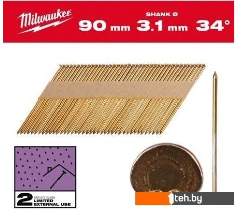  - Гвозди Milwaukee 4932492605 (2200 шт) - 4932492605 (2200 шт)