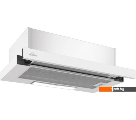  - Вытяжки Elikor Slide 50Н-430 211923 (белый/белый) - Slide 50Н-430 211923 (белый/белый)