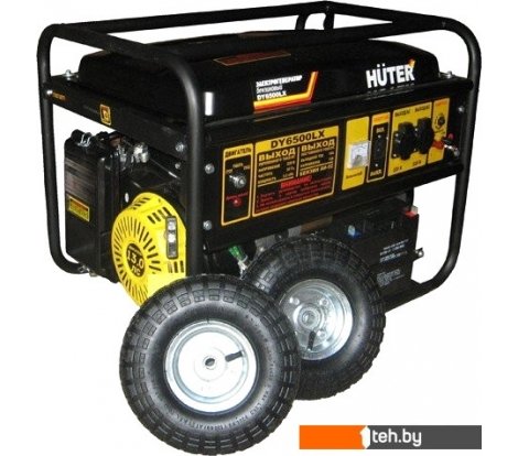  - Генераторы Huter DY6500LX с колесами - DY6500LX с колесами