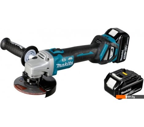  - Угловые шлифмашины (болгарки) Makita DGA513RTJ (с 2-мя АКБ) - DGA513RTJ (с 2-мя АКБ)