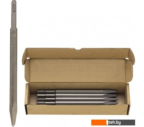 - Зубила для перфораторов и отбойных молотков Bosch 2608690132 (10 шт) - 2608690132 (10 шт)