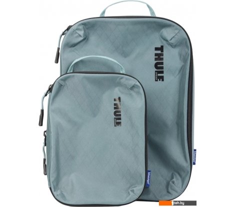  - Чемоданы, сумки-тележки Thule Compression Cube Set S+M 3205112 (pond gray) - Compression Cube Set S+M 3205112 (pond gray)