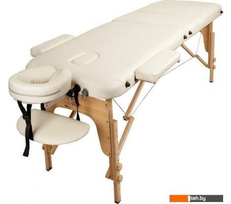  - Массажеры и массажные кресла Atlas Sport 70 см складной 3-с деревянный (бежевый) - 70 см складной 3-с деревянный (бежевый)