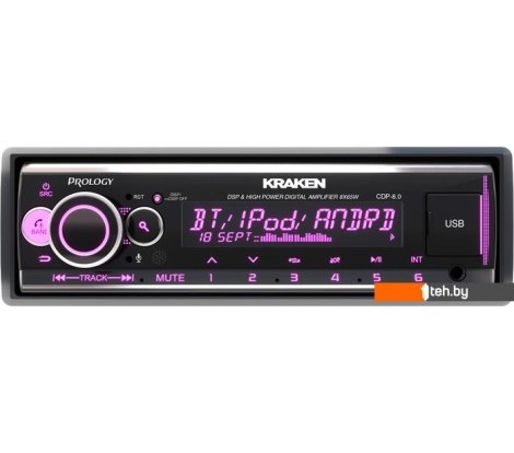 - Автомагнитолы Prology CDP-8.0 Kraken - CDP-8.0 Kraken