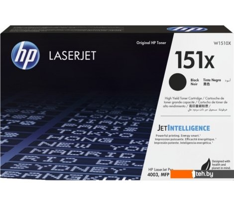  - Картриджи для принтеров и МФУ HP 151X LaserJet W1510X - 151X LaserJet W1510X