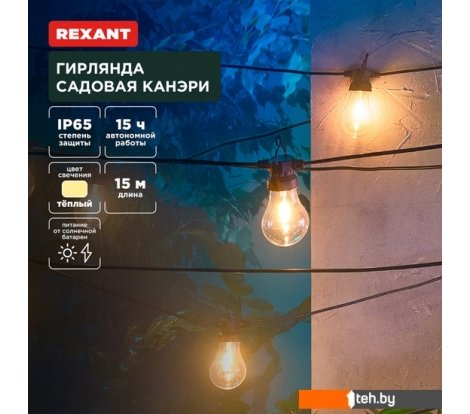  - Гирлянды и световые фигуры Rexant Канэри 602-2422 - Канэри 602-2422