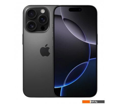  - Мобильные телефоны Apple iPhone 16 Pro 128GB (черный титан) - iPhone 16 Pro 128GB (черный титан)