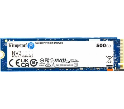  - SSD Kingston NV3 500GB SNV3S/500G - NV3 500GB SNV3S/500G