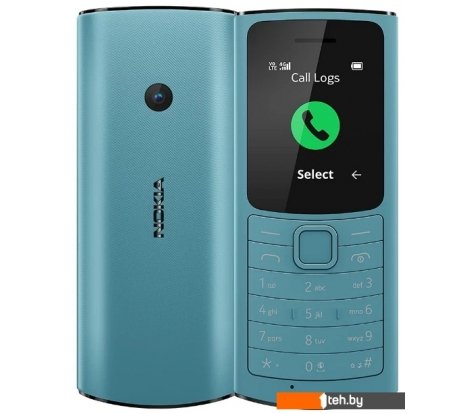  - Мобильные телефоны Nokia 110 4G Dual SIM (бирюзовый) - 110 4G Dual SIM (бирюзовый)